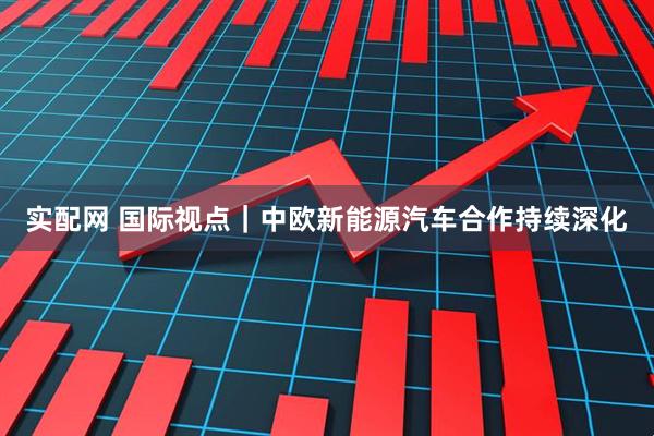 实配网 国际视点｜中欧新能源汽车合作持续深化